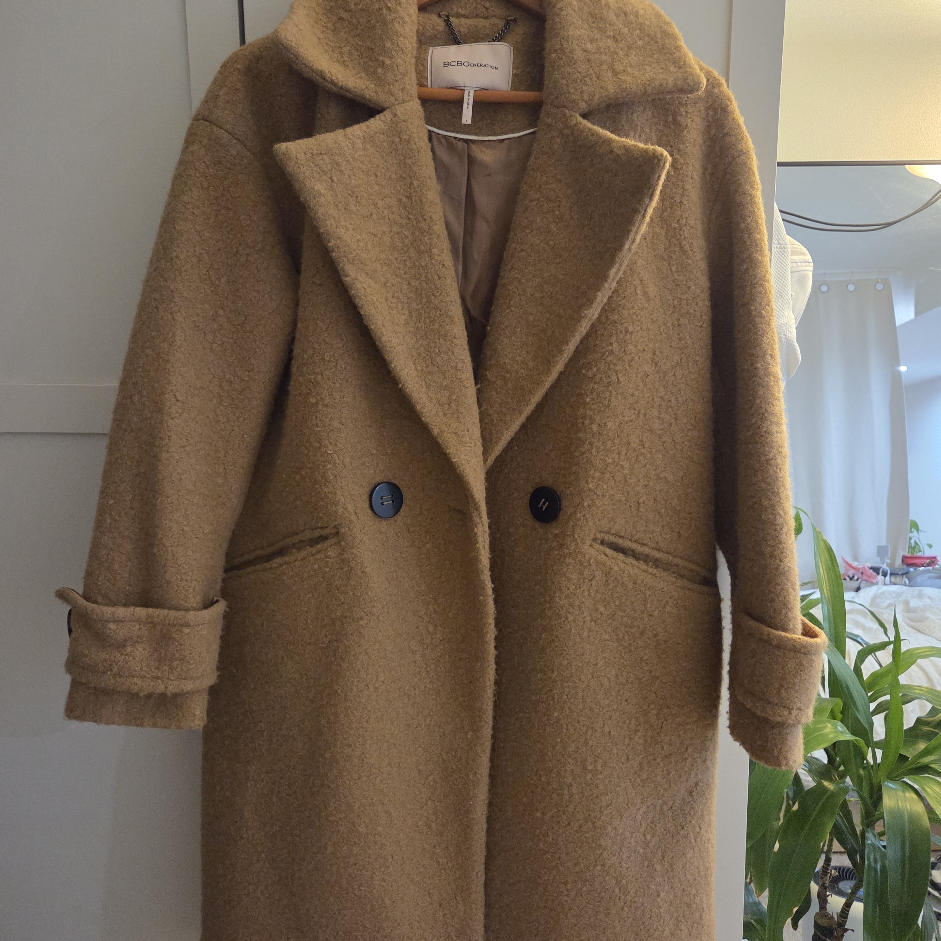 Bcbgeneration Tan Teddy Jacket